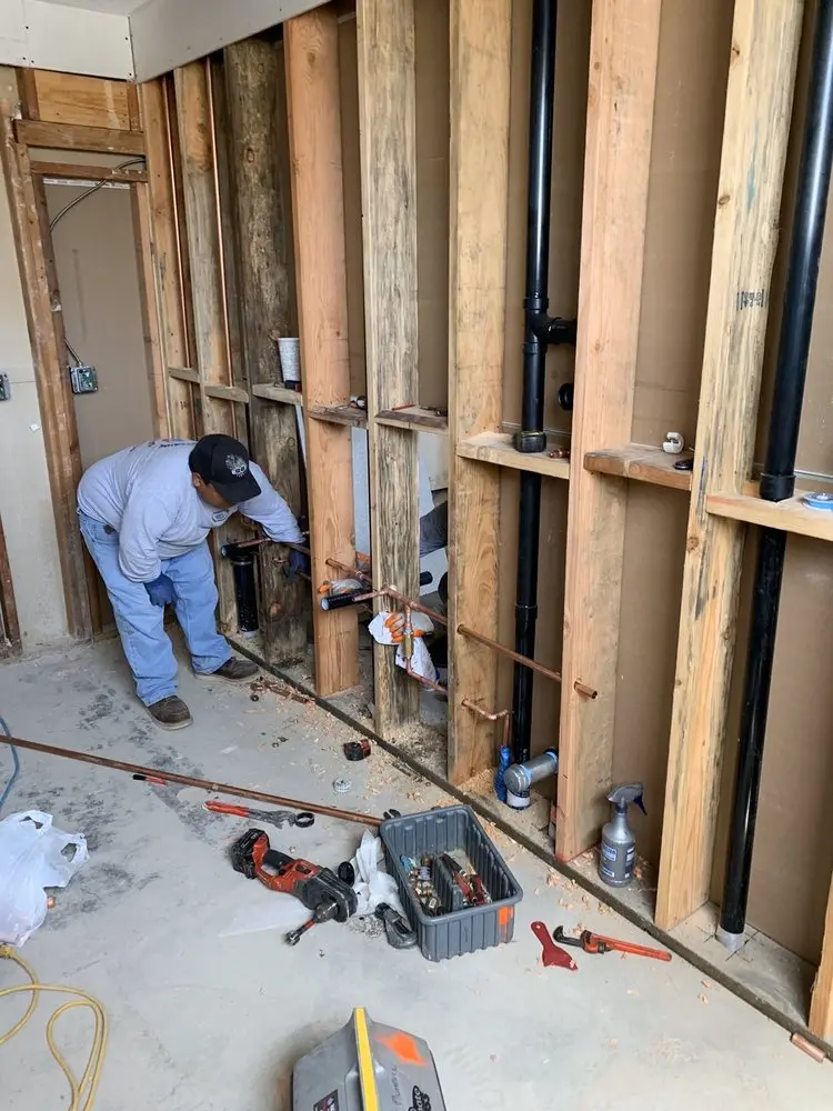 Commercial rough-in plumbing for Water Heater Replacement in Kessler Park - Stevens Park